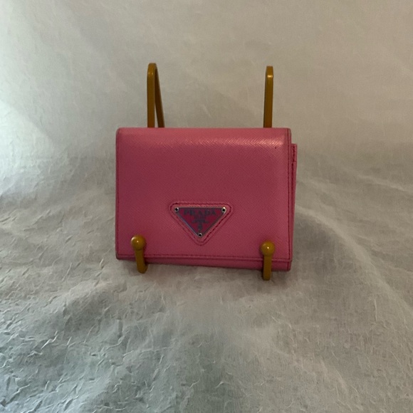 PRADA Pink Card Case - Picture 1 of 6